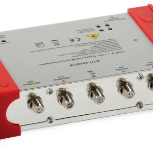 4x TVRO L-Band to Fiber converter - Tx and Rx complete Set - All 4 bands over 1 Singlemode Fibre - SeaTel / Intellian